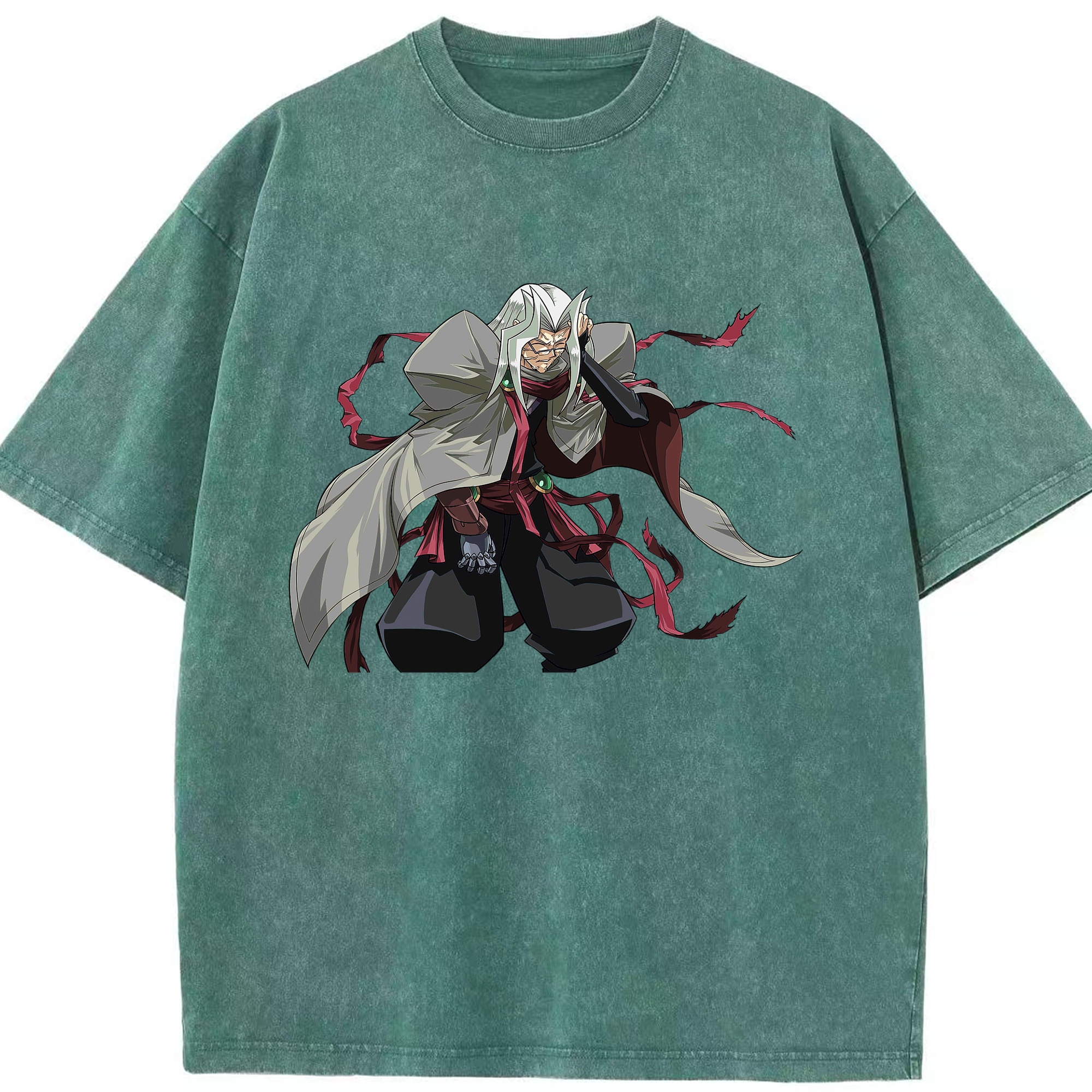 （画像用） 遊☆戯☆王 Yu-Gi-Oh! 綿100% ヴィンテージ風 半袖Tシャツ（フロントプリント）
